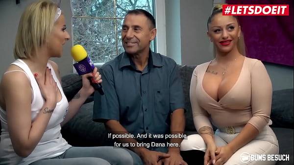 Mature Big Tits Fans - LETSDOEIT - (Dana Jayn) Big Boobs Deutsche Pornstar HardSex with An Old Man